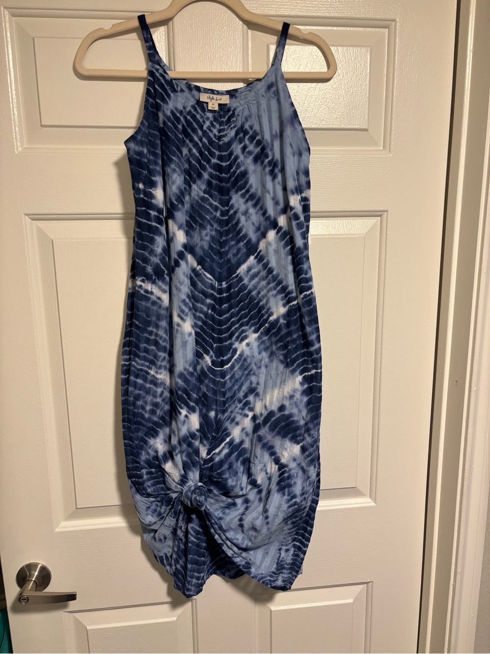 Style & Co Tie-Dyed Midi Dress